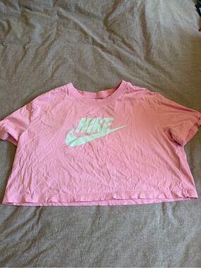 Nike Pink Logo Tee